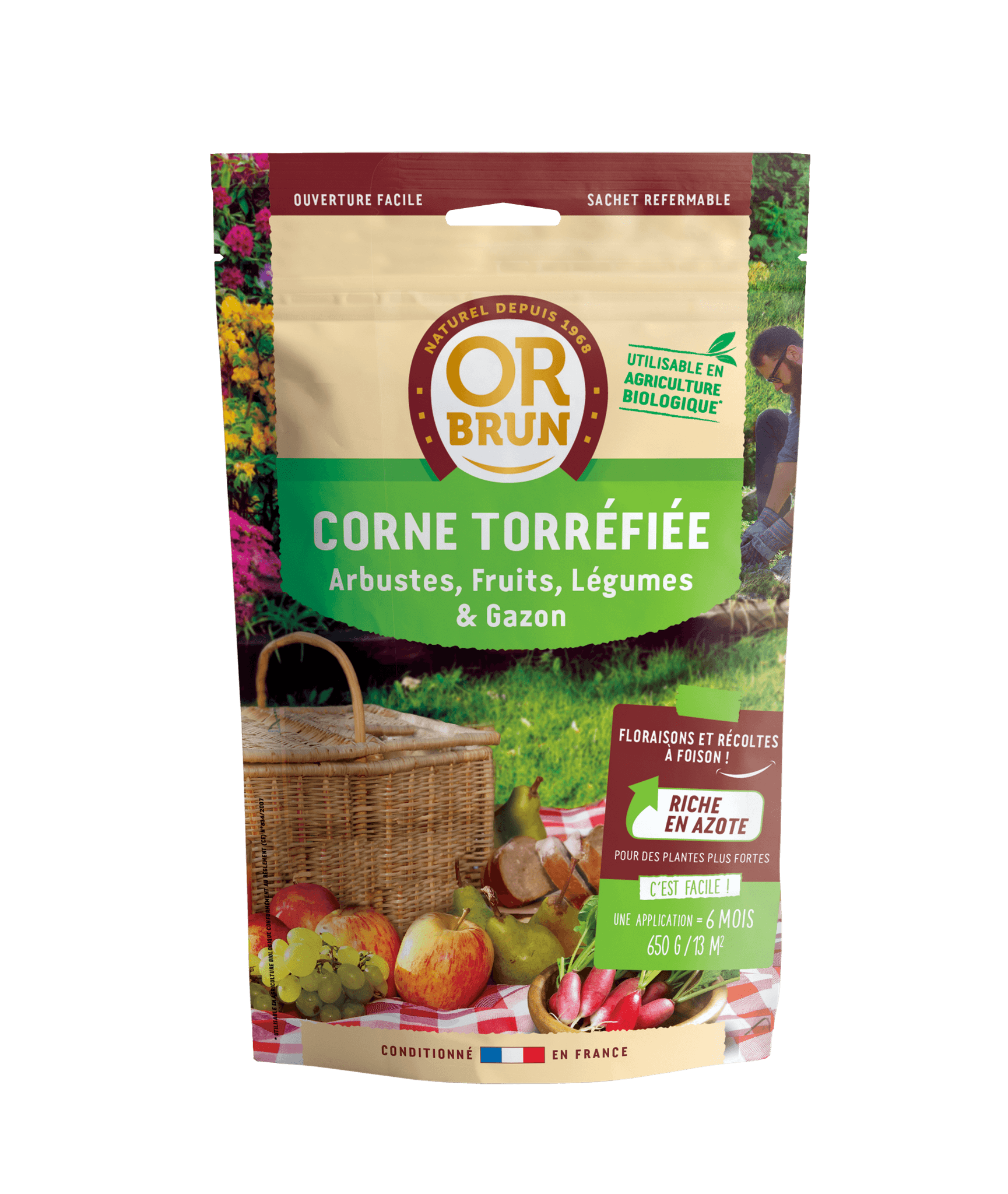 Or Brun - CORNE TORRÉFIÉE