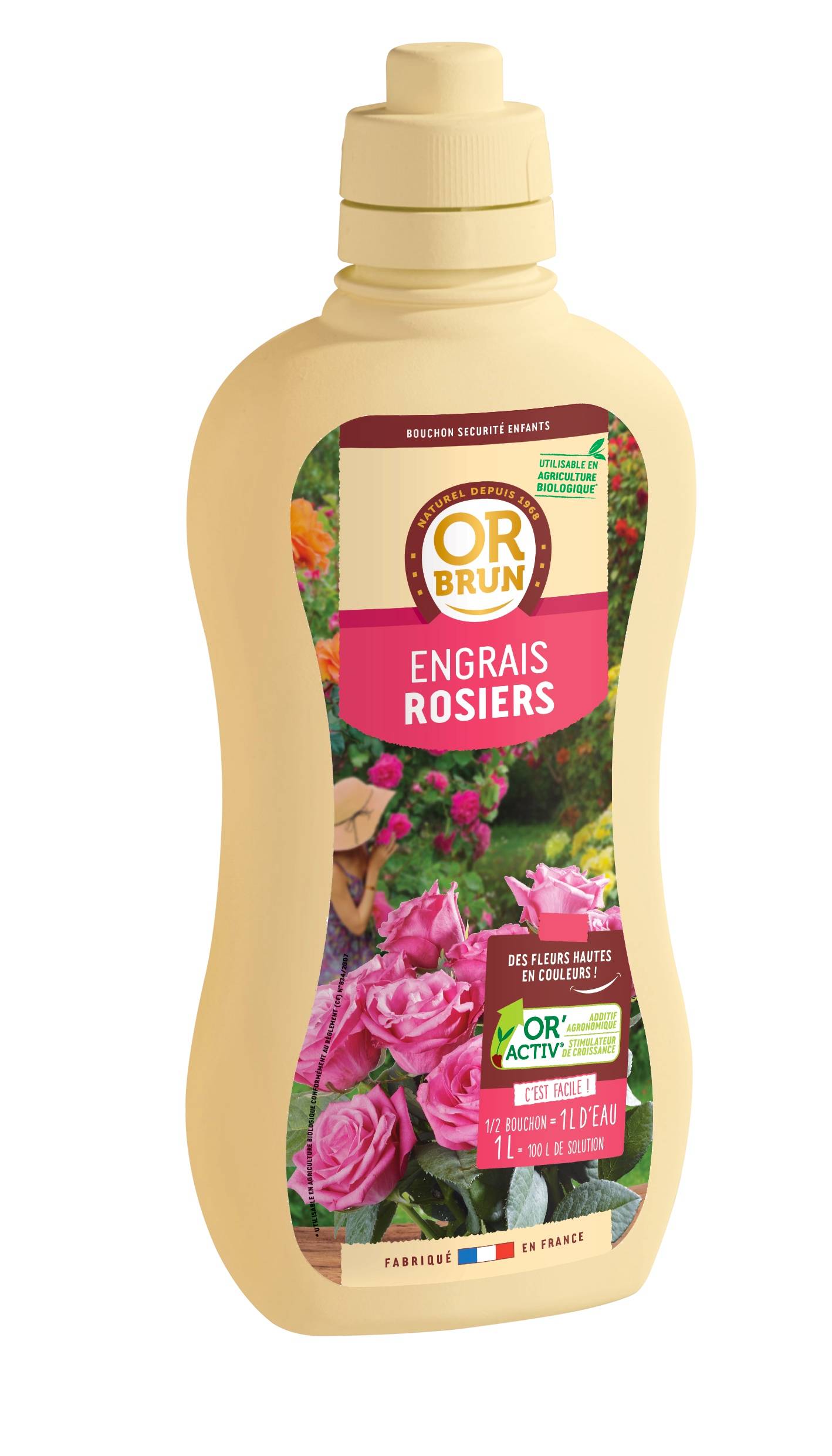 Or Brun - Or brun - Engrais rosiers 1 L