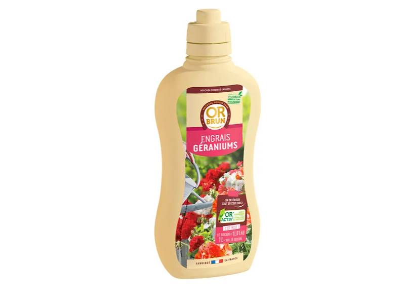 Or Brun - Engrais liquide additif pour géraniums 1L - OR BRUN - Imagen 2