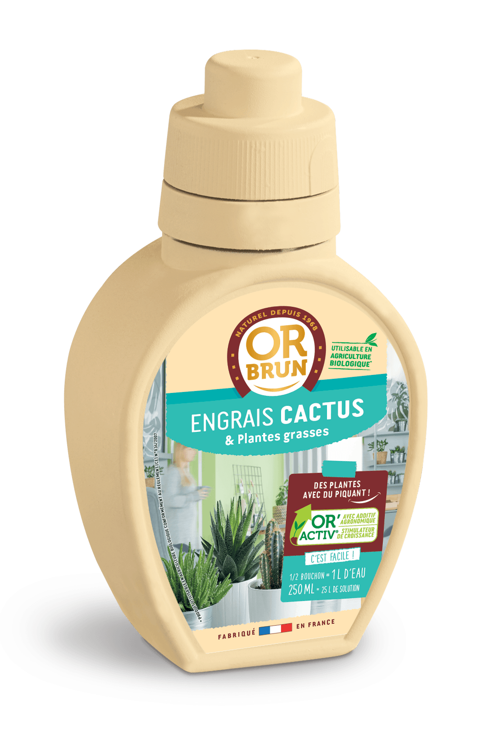 Or Brun - Engrais liquide cactus – OR'ACTIV