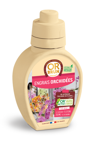 Or Brun - Engrais Liquide Orchidées - OR'ACTIV