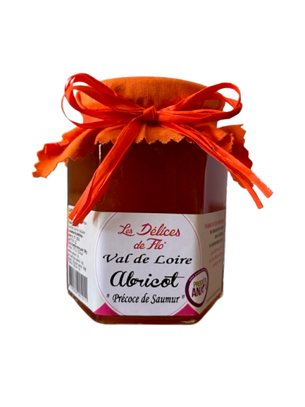 Les Delices de Flo - Confitura de Albaricoque Val de Loire 290g - LES DÉLICES DE FLO
