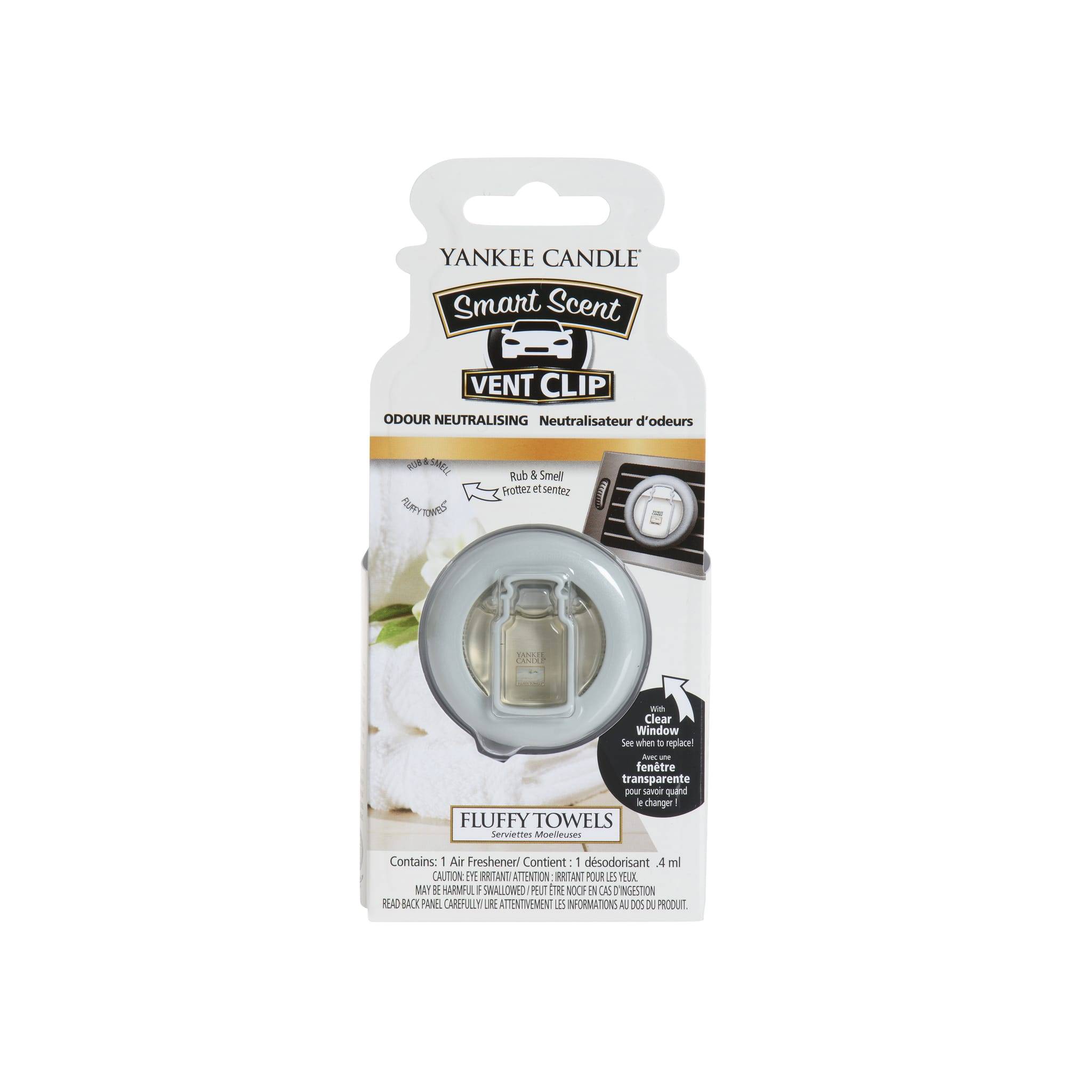Yankee Candle - Smart scent - Diffuseur d'odeur senteur Serviettes moelleuses