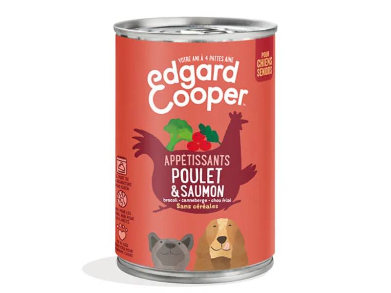 Nourriture Chien Senior Poulet-Saumon frais 400g Sans Céréales – EDGARD AND COOPER - Image 15