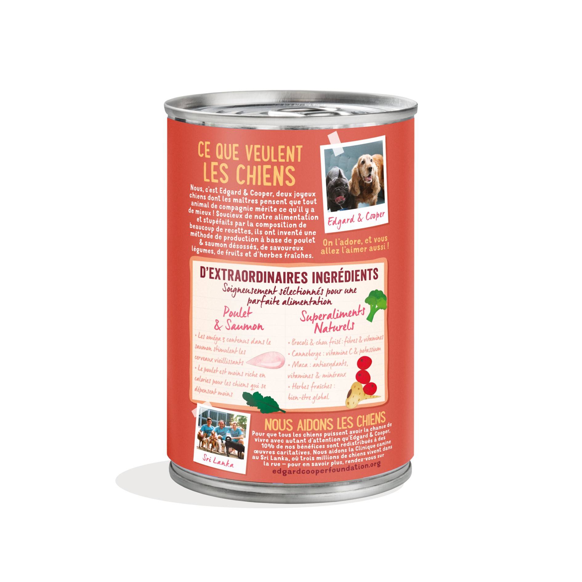 Nourriture Chien Senior Poulet-Saumon frais 400g Sans Céréales – EDGARD AND COOPER - Image 8
