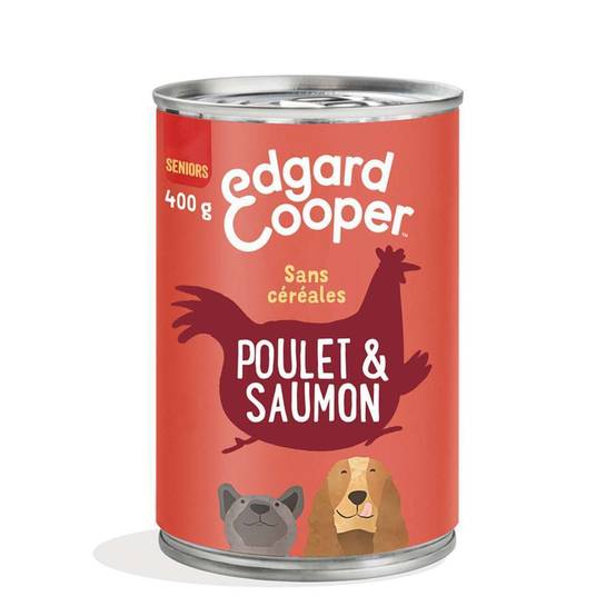 Nourriture Chien Senior Poulet-Saumon frais 400g Sans Céréales – EDGARD AND COOPER - Image 1