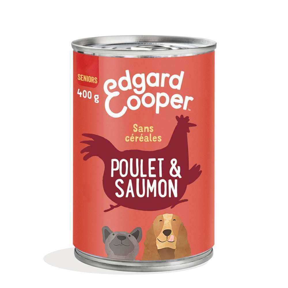 Nourriture Chien Senior Poulet-Saumon frais 400g Sans Céréales – EDGARD AND COOPER - Image 1