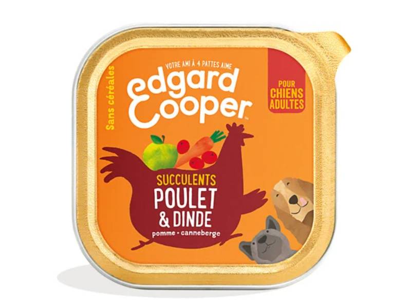 Edgard & Cooper - Comida húmeda perro adulto sin cereales pollo pavo aves 150 g - Edgard & Cooper - Imagen 11