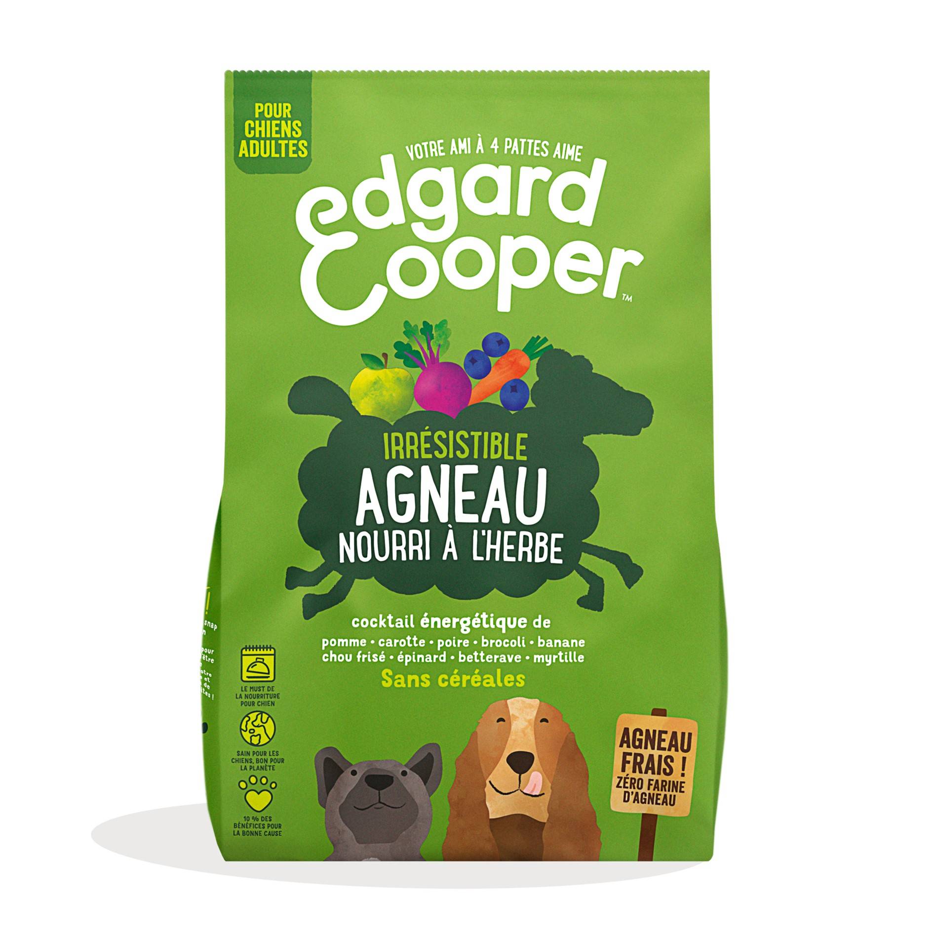 Edgard & Cooper - Croquettes Chien Adulte Agneau Frais Sans Céréales 7 kg - EDGARD AND COOPER - Image 8
