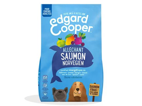 Edgard & Cooper - Croquettes chien adulte sans céréales saumon 2,5 kg - Edgard & Cooper - Image 1