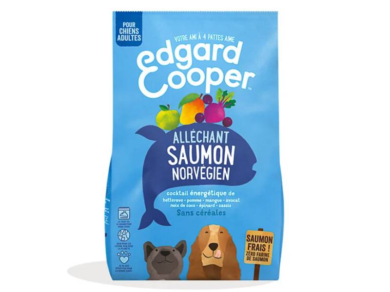 Edgard & Cooper - Croquettes chien adulte sans céréales saumon 2,5 kg - Edgard & Cooper - Image 1