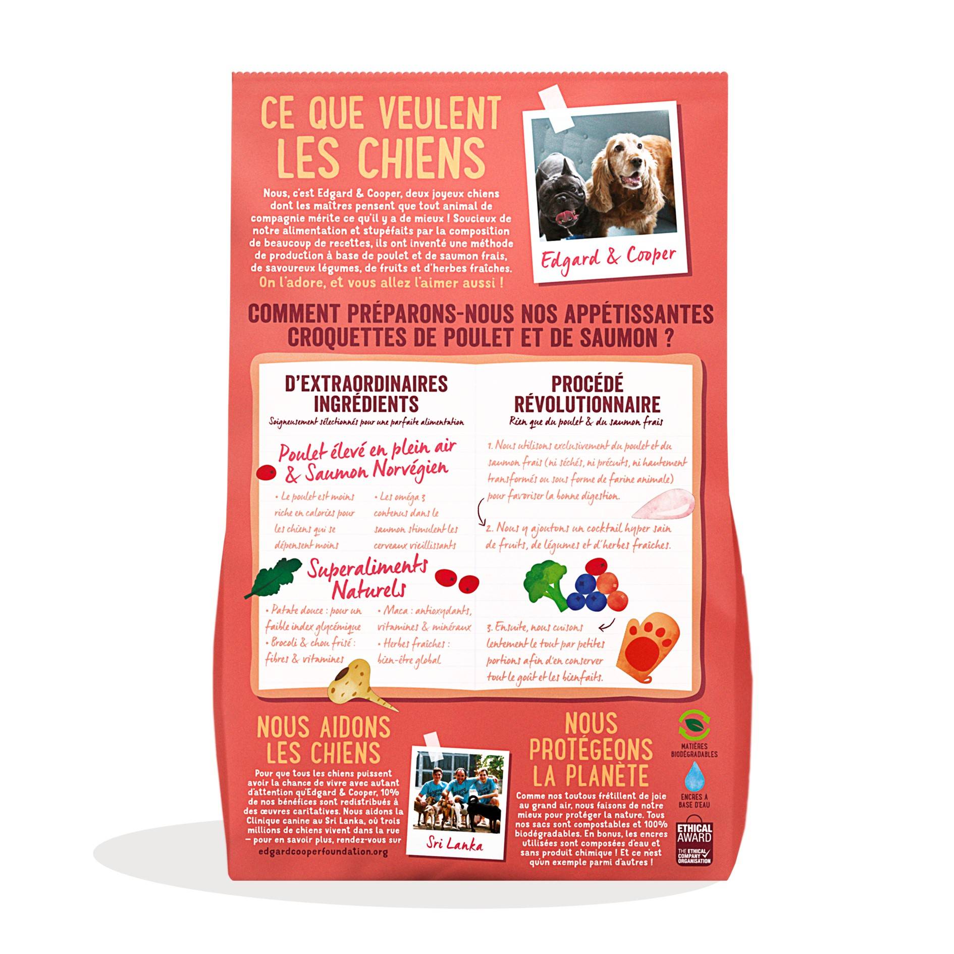 Edgard & Cooper - Croquettes chien senior sans céréales poulet saumon 2,5 kg – Edgard & Cooper - Image 7