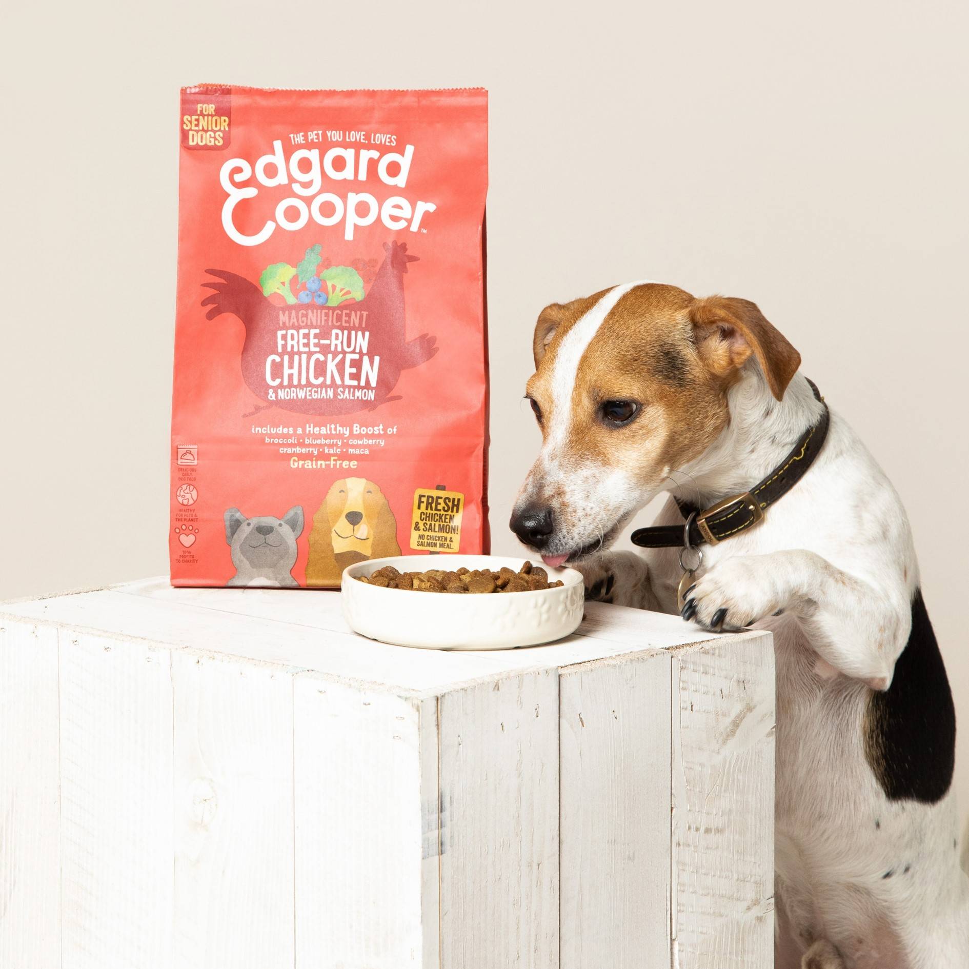 Edgard & Cooper - Croquettes chien senior sans céréales poulet saumon 2,5 kg – Edgard & Cooper - Image 4