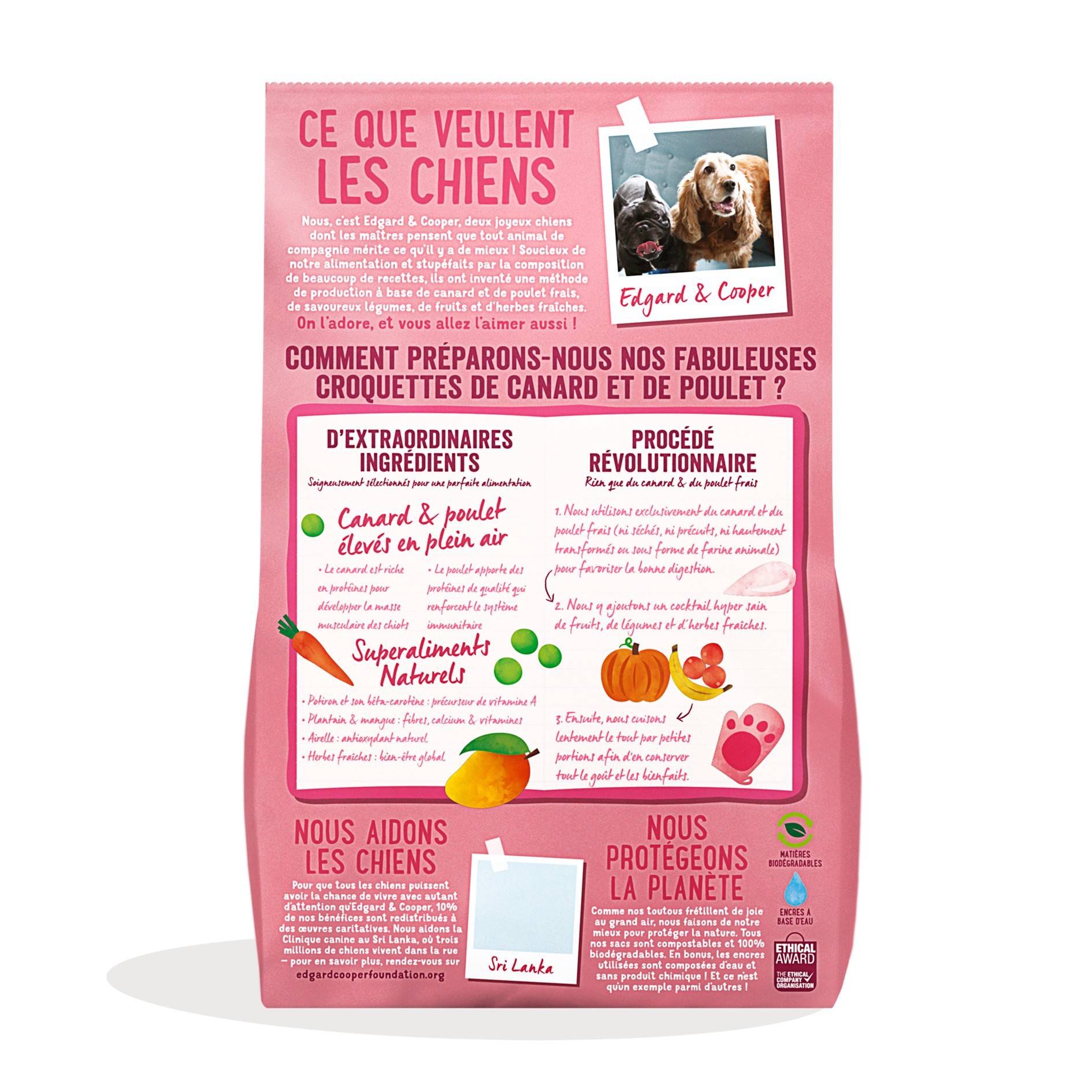 Edgard & Cooper - Croquettes Chiot Sans Céréales Canard Poulet Frais 2.5 kg – Edgard & Cooper - Image 6