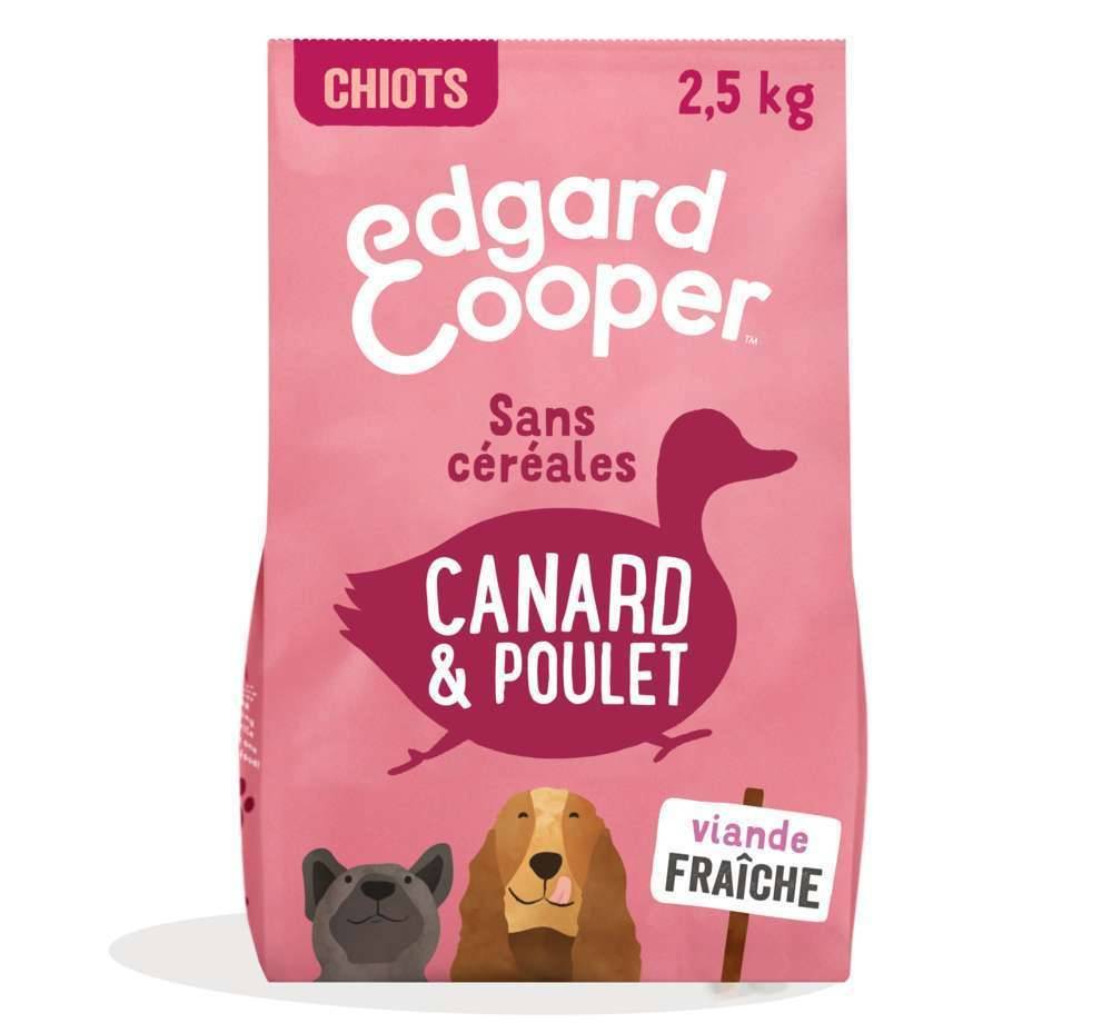 Edgard & Cooper - Croquettes Chiot Sans Céréales Canard Poulet Frais 2.5 kg – Edgard & Cooper - Image 2