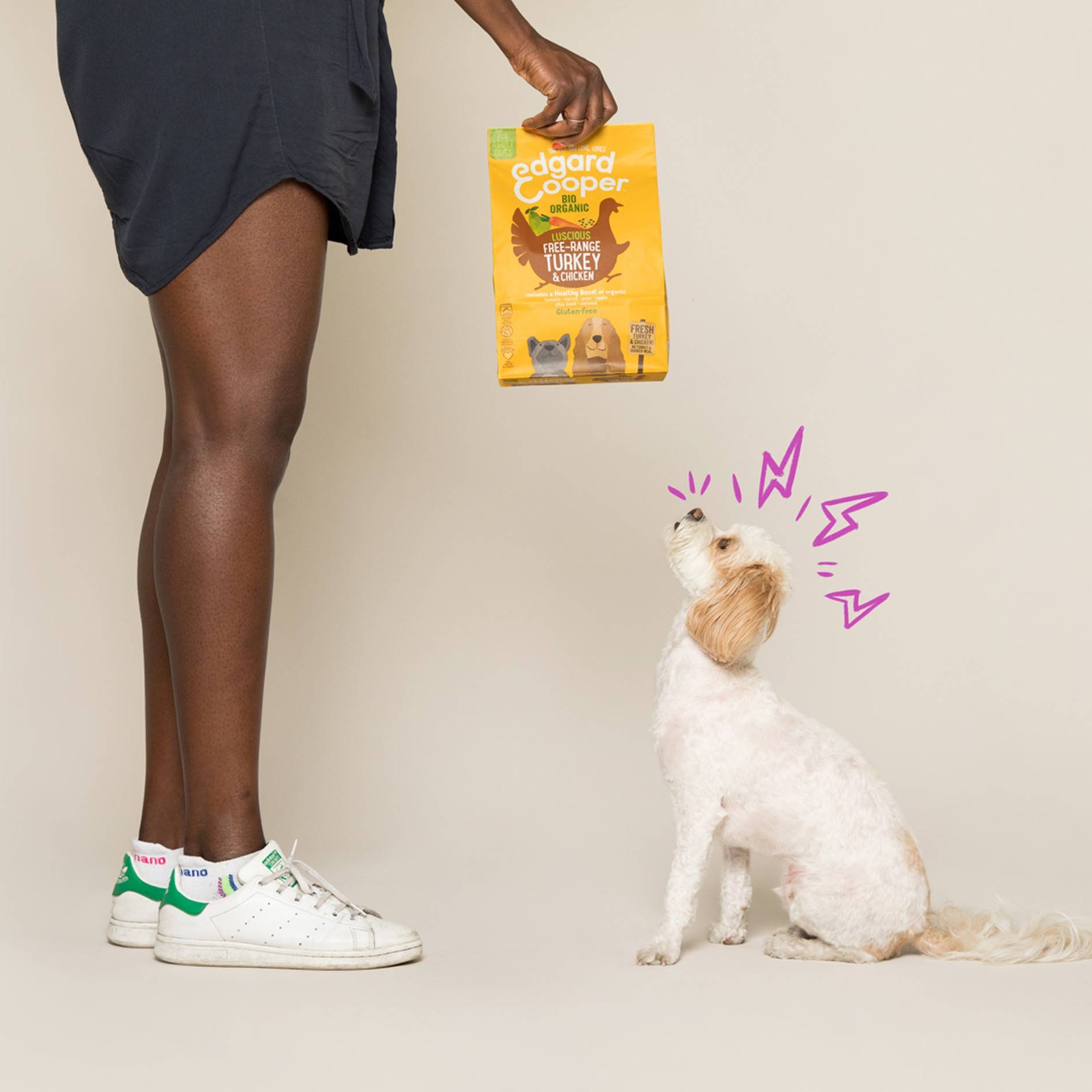 Edgard & Cooper - Croquettes chien adulte sans céréales bio poulet dinde 700 g - Edgard & Cooper - Imagen 6