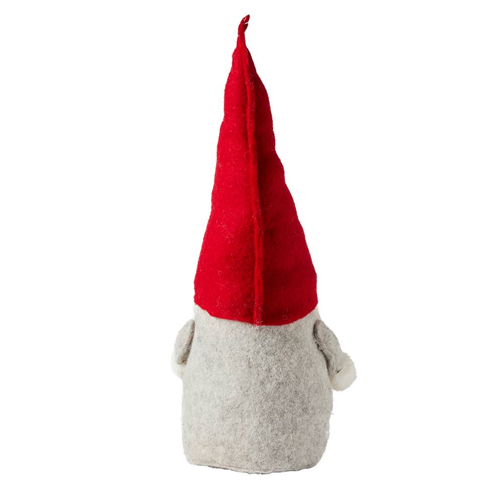 Gnome du Père Noël rouge L.26 x l.18 x H.54 cm - Image 2