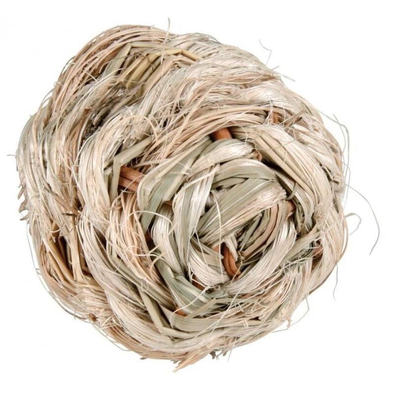 Boule d'herbe pour rongeurs multicolore Ø6 cm modèle 61821 - Trixie