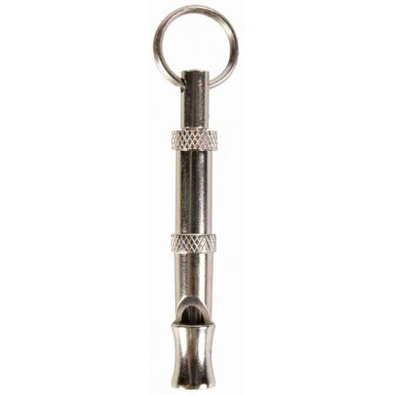 Trixie - Sifflet haute fréquence en métal L.9 x l.1 x H.17 cm