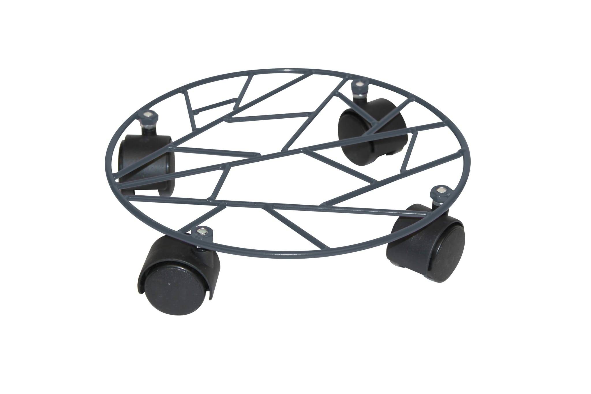 Support pot rond anthracite – TROLLEYS - Image 1