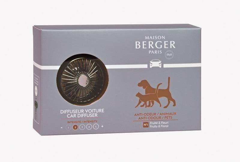 Maison Berger - Difusor para coche antiolor de animales - Imagen 1