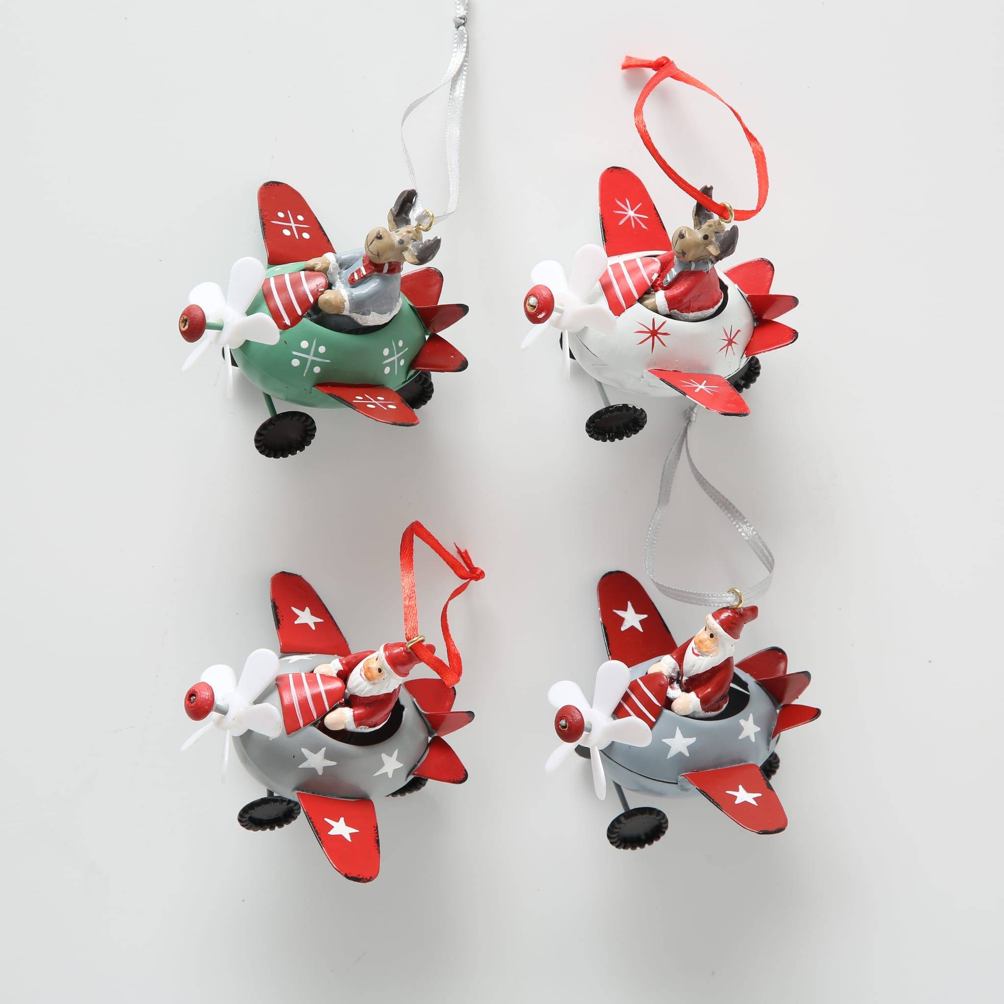 Boltze - Décoration, avion à suspendre Ulvi - L.9 x l.11 x H.8 cm - Image 1