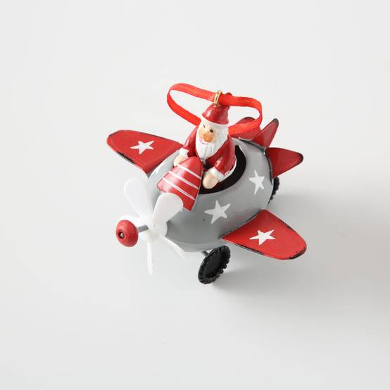 Boltze - Décoration, avion à suspendre Ulvi - L.9 x l.11 x H.8 cm - Image 2