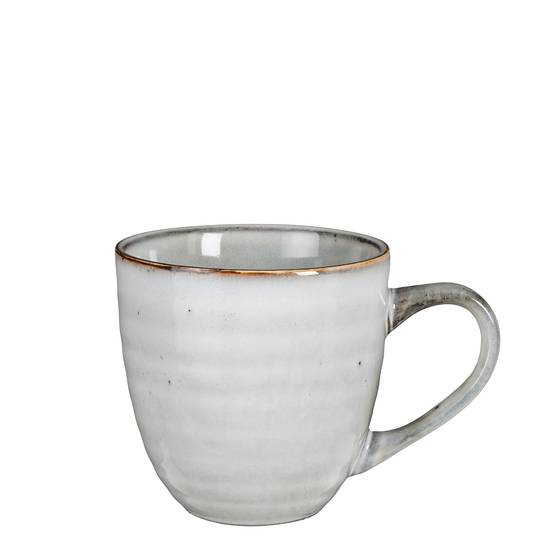 Mica Decorations - Tabo gobelet gris - L.9 x l.9 x H.9 cm