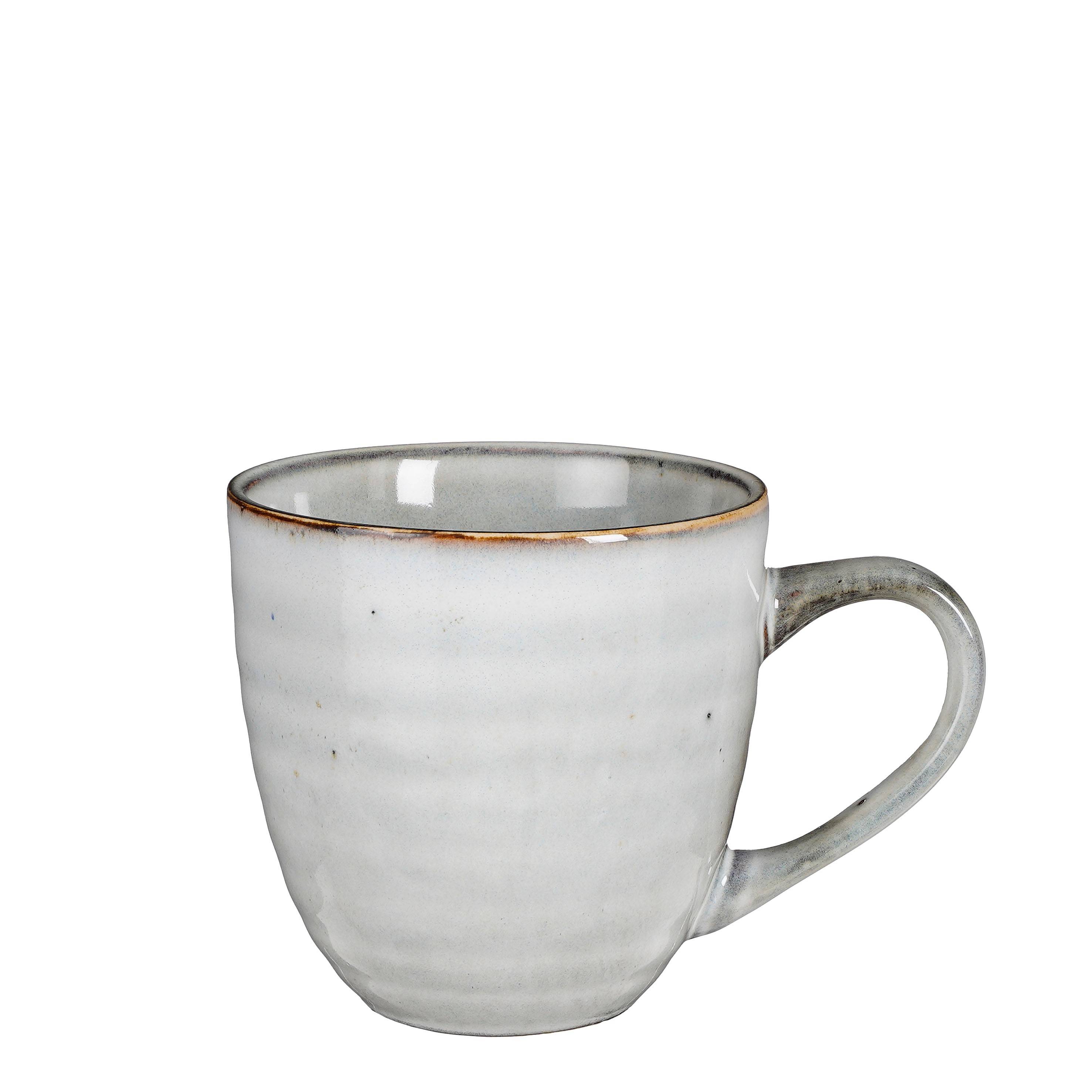Mica Decorations - Tabo gobelet gris - L.9 x l.9 x H.9 cm