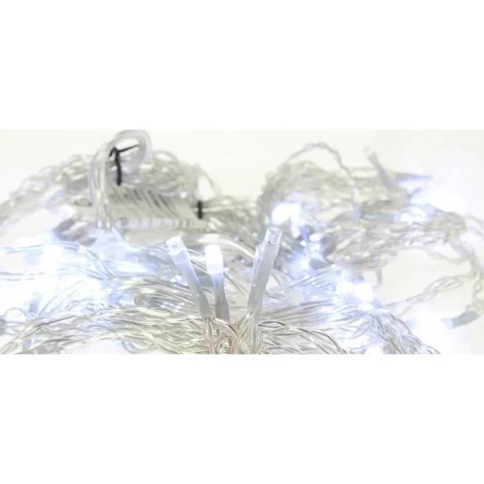 Blachere Illumination - Rideaux Flicker light® LED blanc pur L.2 x H.2 m - Image 4