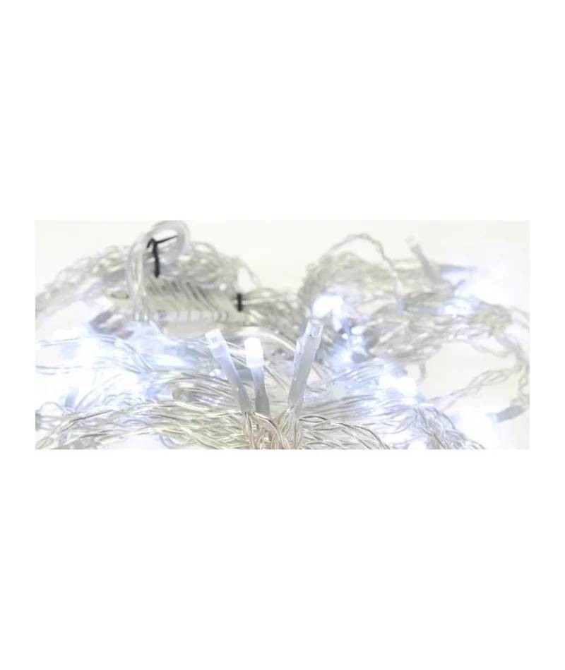 Blachere Illumination - Rideaux Flicker light® LED blanc pur L.2 x H.2 m - Image 1