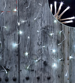 Blachere Illumination - Rideaux Flicker light® LED blanc pur L.2 x H.2 m - Image 3
