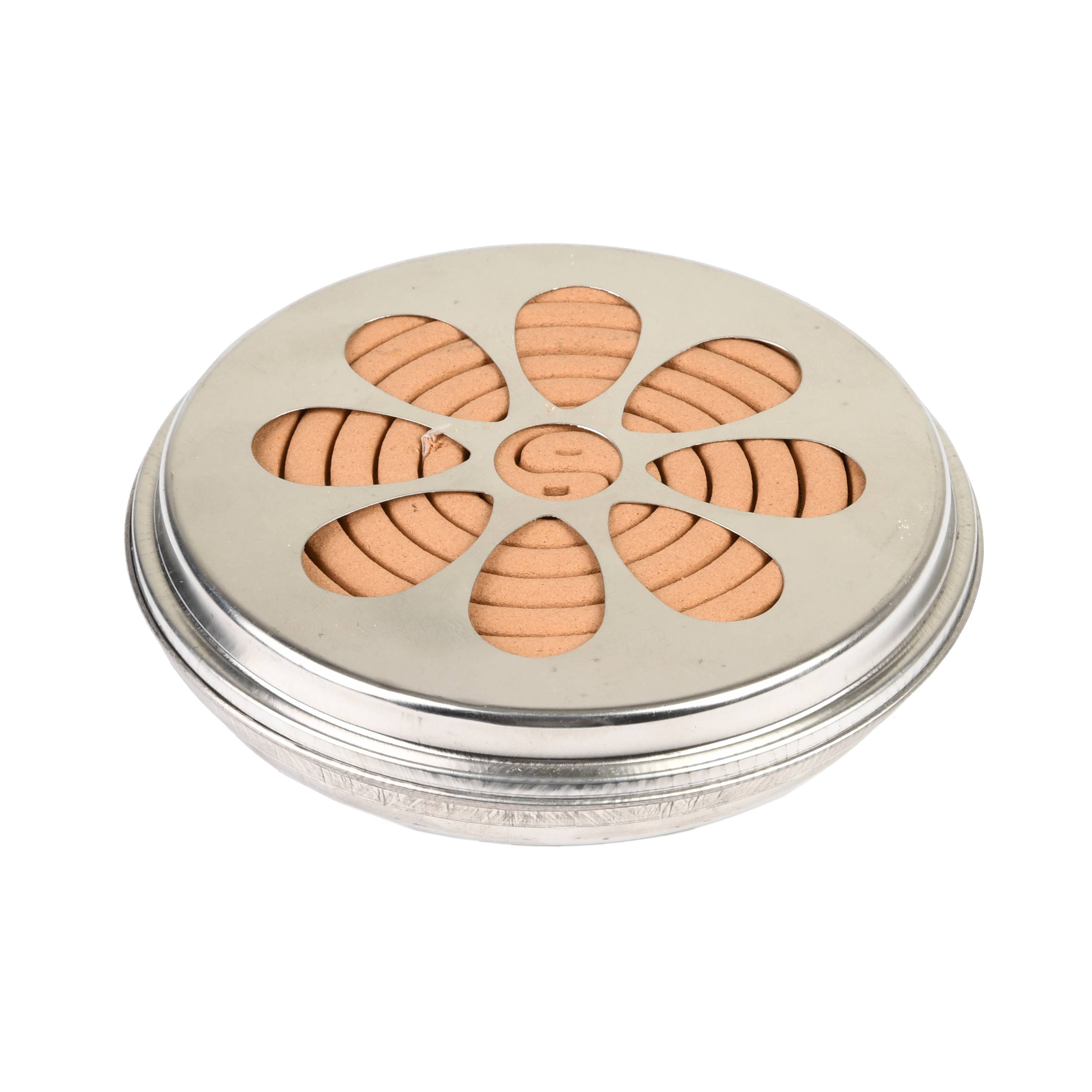 Spirales anti-moustiques Métal Beige L 14,2 cm H 2,8 cm