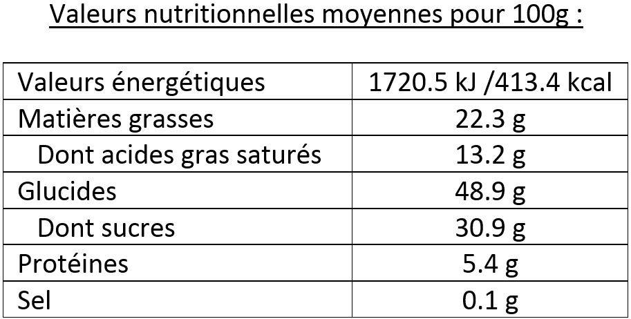 La Sablésienne - La Sablésienne - Fondants aux pépites abricot - Sachet 100 g - Imagen 2