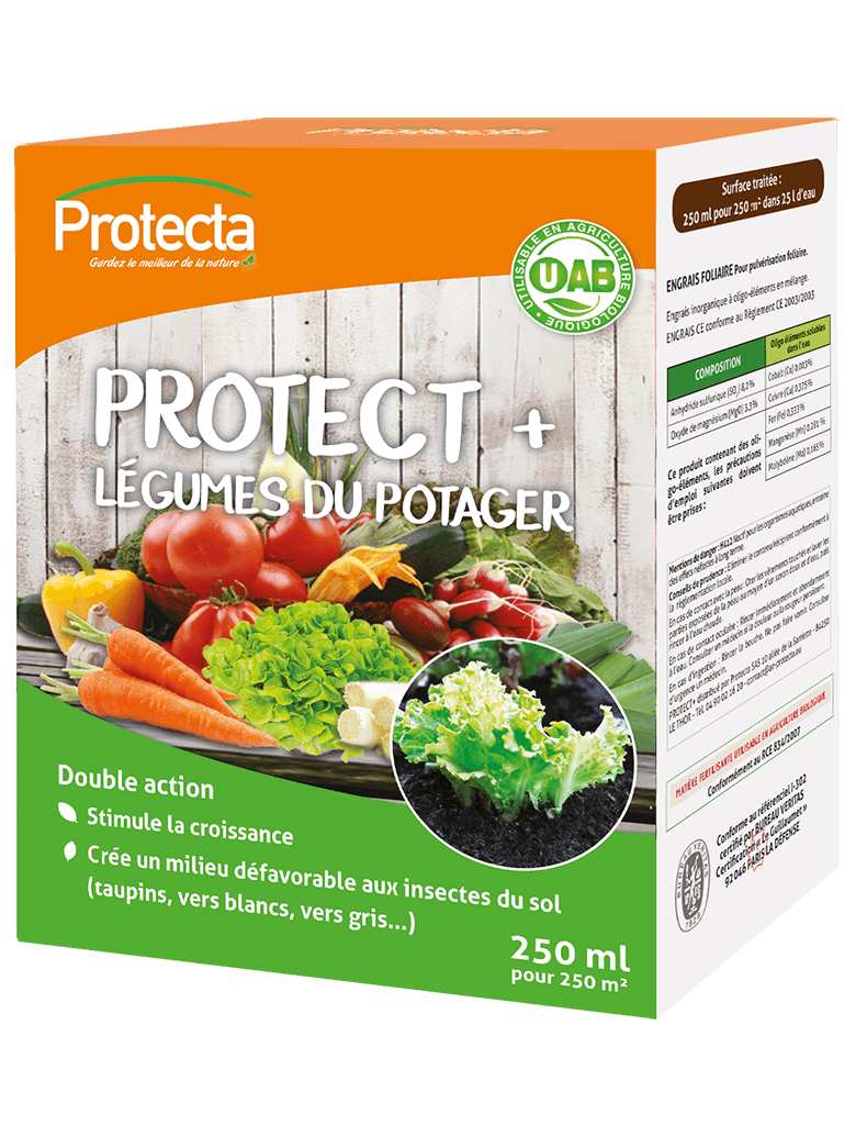 Protecta - Protecta - Engrais inorganique légumes potager Protect+ - 250 ml