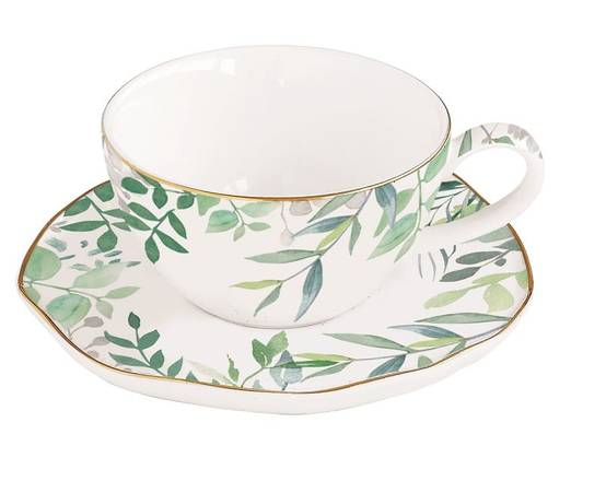 Easy life - Tasse à café en porcelaine Amazonia green 12 cl