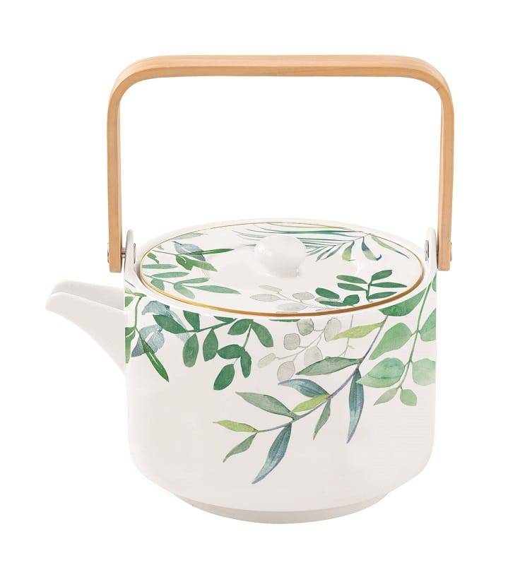Easy life - Théière en porcelaine Amazonia green 800 ml