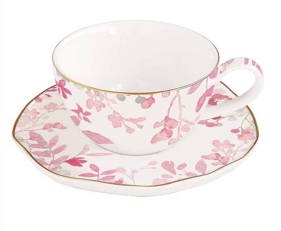 Easy life - Tasse à café en porcelaine Paradise pink 12 cl