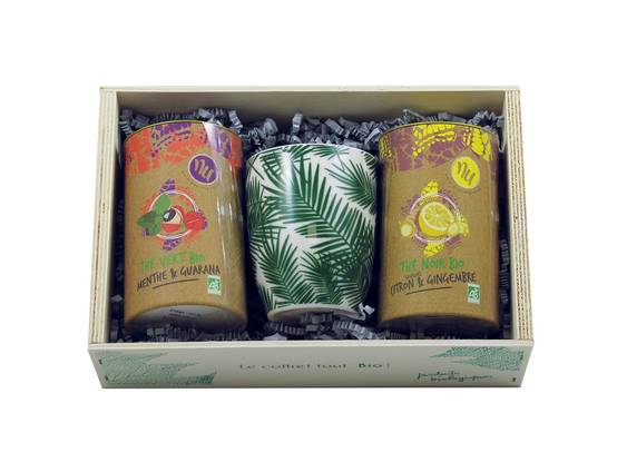 Coffret de thé bio + mug