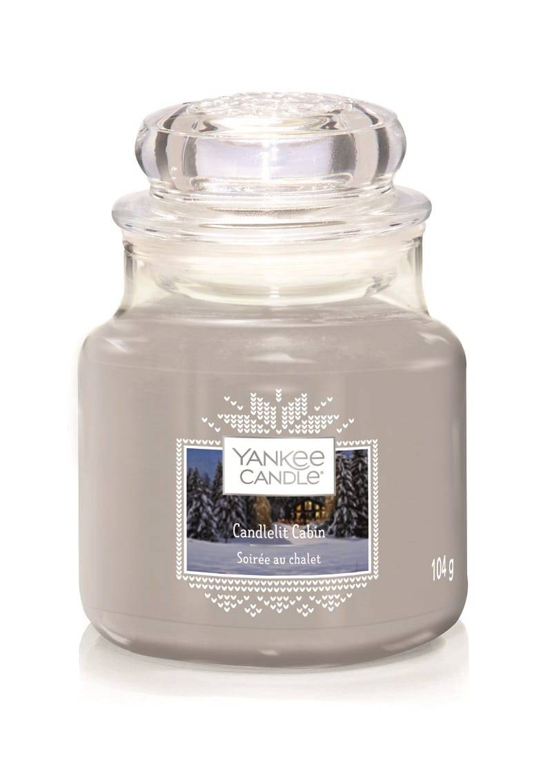 Yankee Candle - Bougie Soirée au chalet - Petite jarre - 104 g