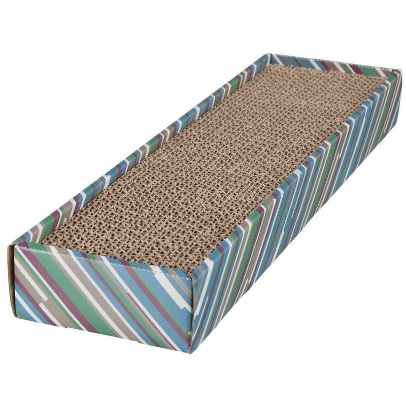 Plaque griffoir Scratchy rectangulaire bleu L.48 l.5 H.13 cm - Trixie - Imagen 2