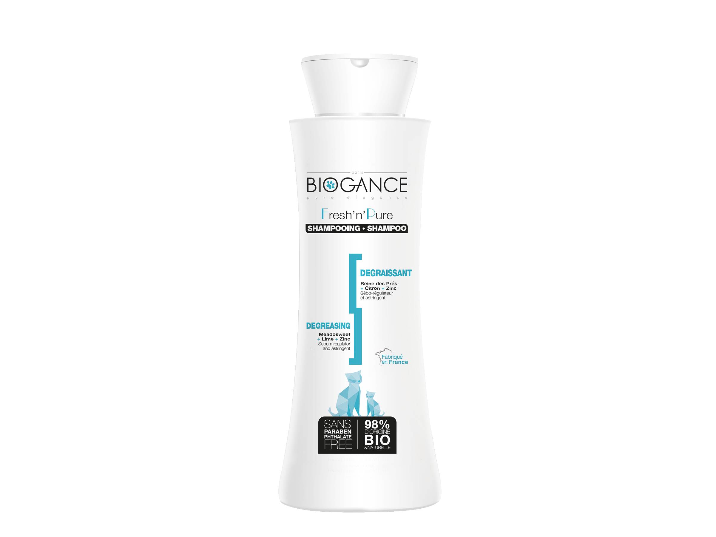 Biogance - Biogance - Shampoing Dégraissant Chat (Fresh' n' Pure) 150ml