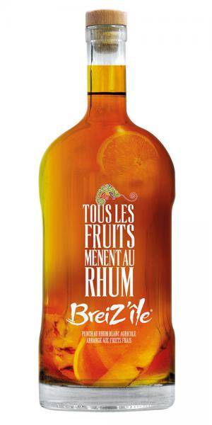 Breiz'ile Tradition - Magnum de Rhum Arrangé multifruits 1,5 L - Image 1