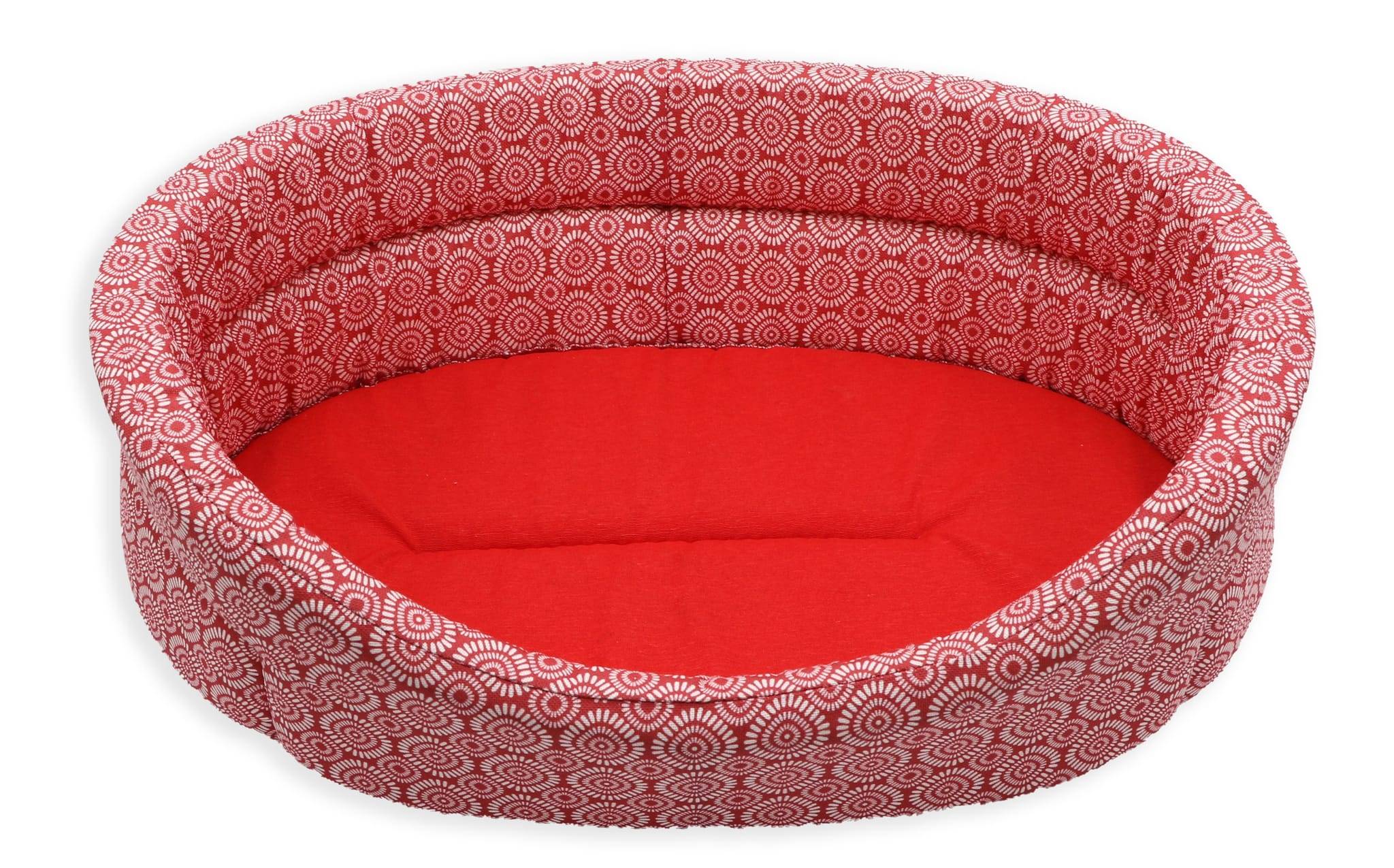 Agrobiothers - Cesta Red Wax ovalada de tela L60 x l47 x H19 cm - Imagen 1