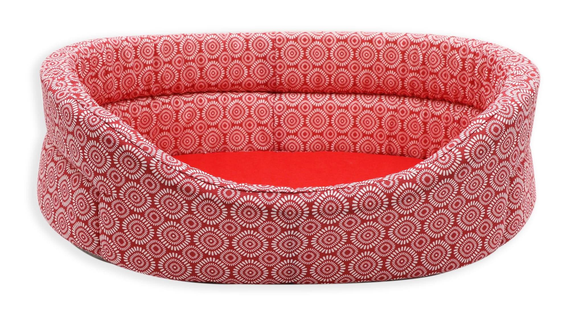 Agrobiothers - Cesta Red Wax ovalada de tela L60 x l47 x H19 cm - Imagen 2