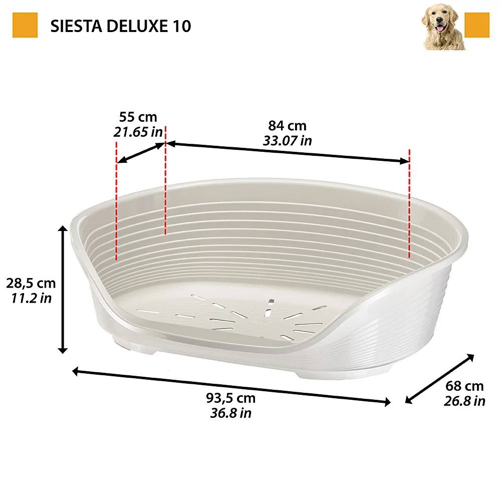 Ferplast - Corbeille Siesta Deluxe 10 - FERPLAST - Imagen 2