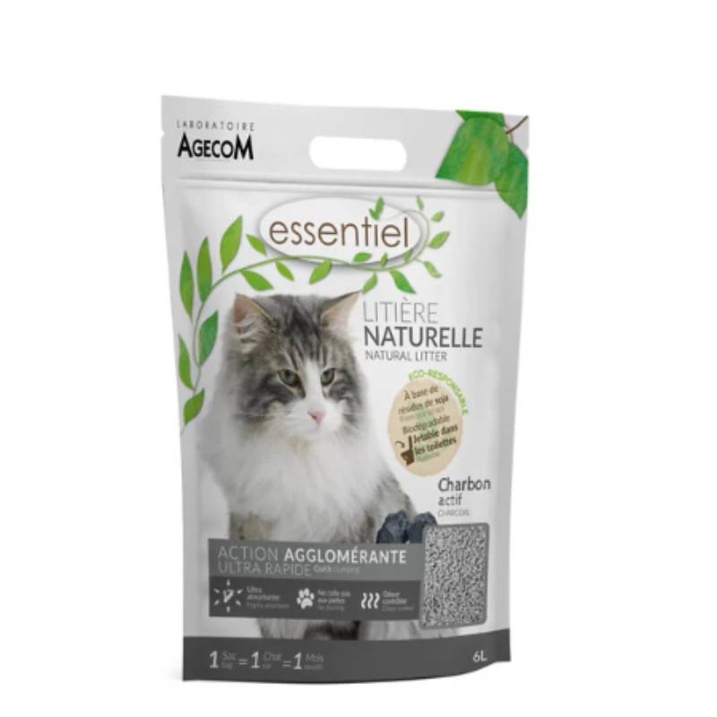 Essentiel - Arena para Gato Soya Carbón - ESSENTIEL - Imagen 2