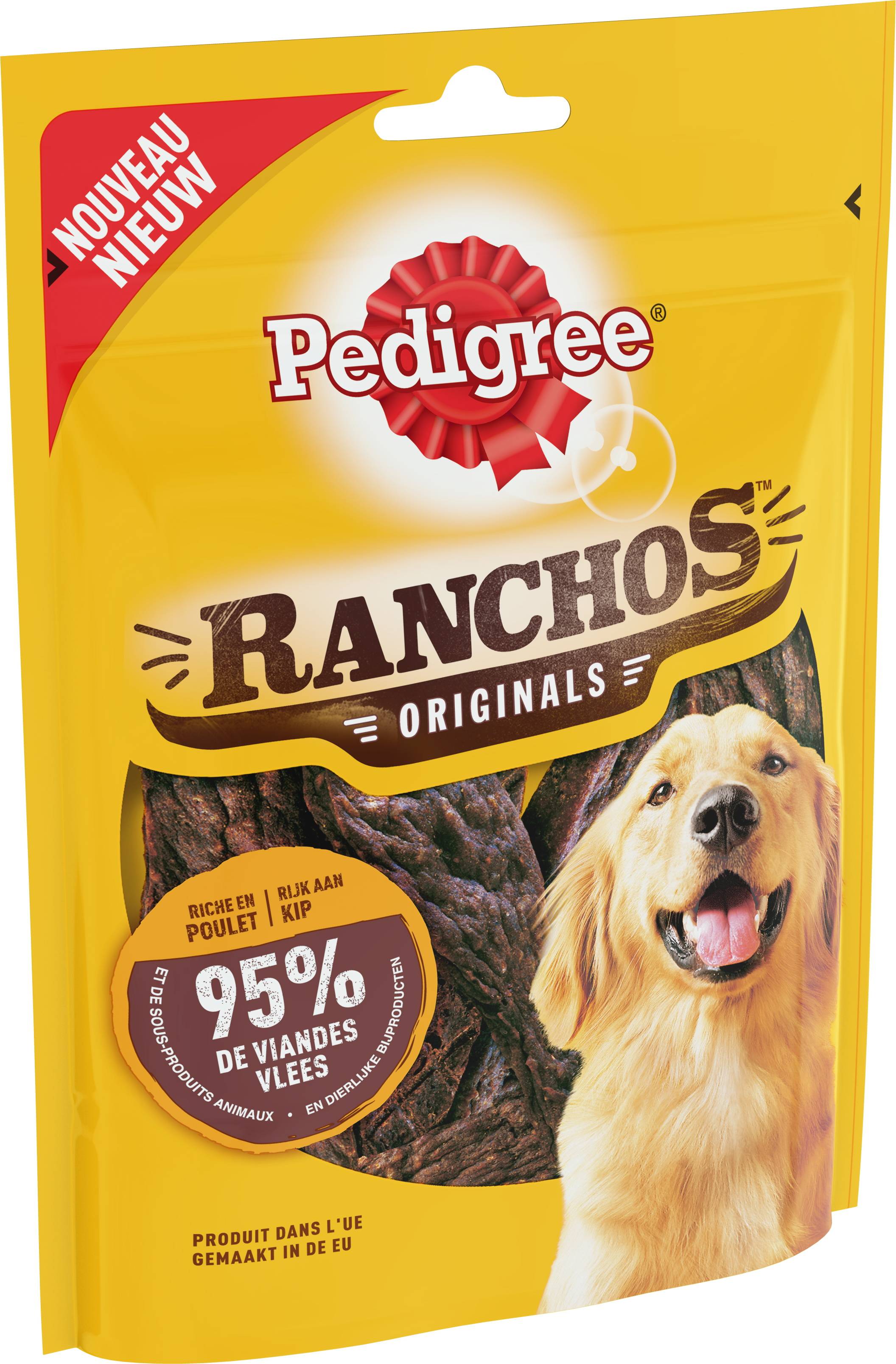 Friandises pour chiens Ranchos poulet 70g - PEDIGREE - Imagen 1