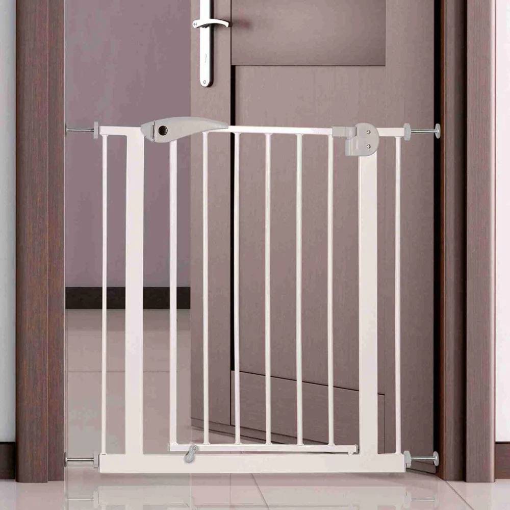 Barrière pour chiens métal blanc 75-85x76 cm - TRIXIE - Image 2