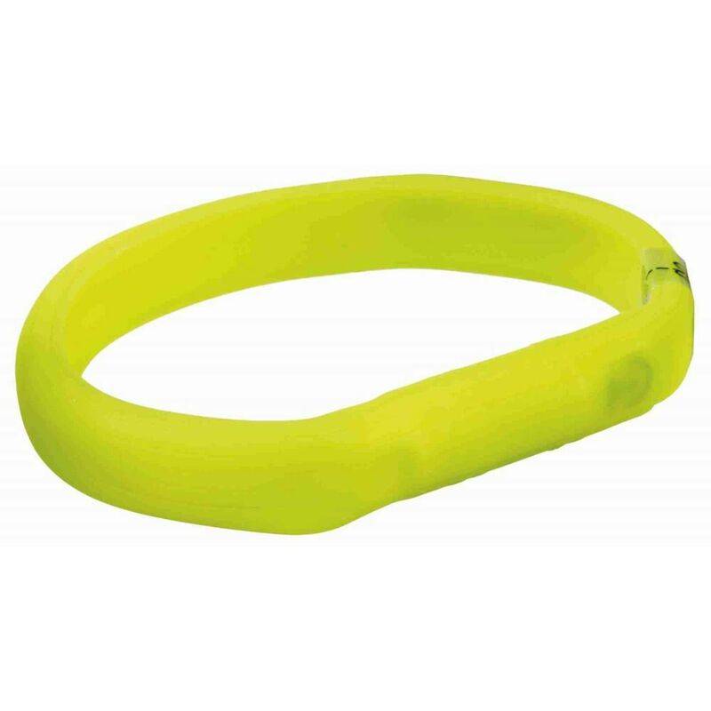 Bande lumineuse chien silicone vert L.70 cm l.18 mm - Trixie - Imagen 4